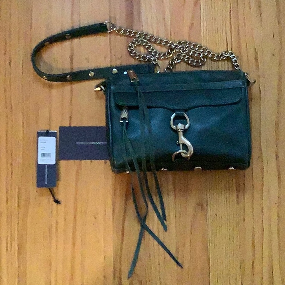 Rebecca Minkoff Mini Mac Bag “Mallard Green”